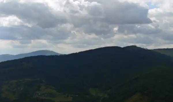 Widok z Żaru na Czupel