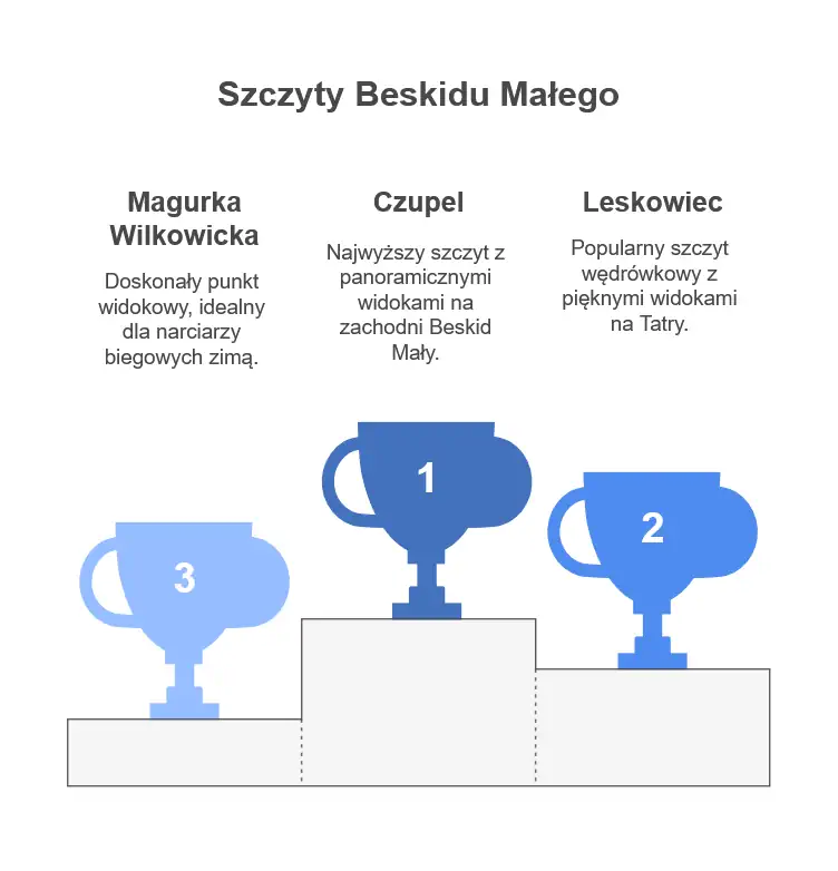 Beskid Mały szczyty