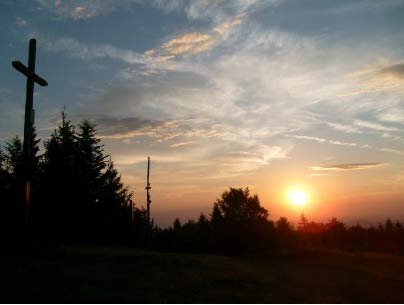Wsch�d s�o�ca na Leskowcu 