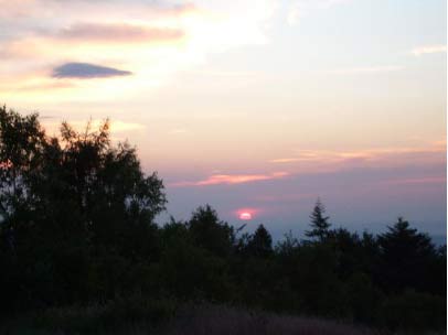 Wsch�d s�o�ca na Leskowcu 